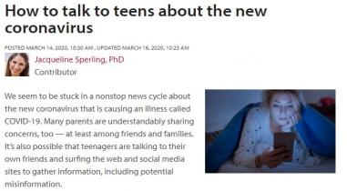 How to talk to teens